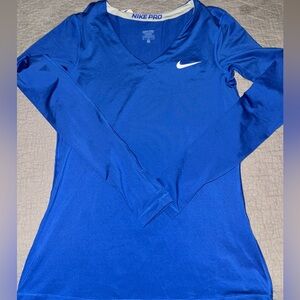 Nike Pro Long Sleeve V-Neck